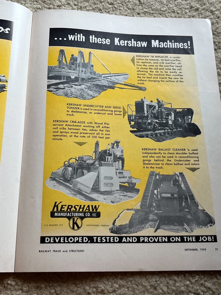 Railway Track and Structures - September 1958