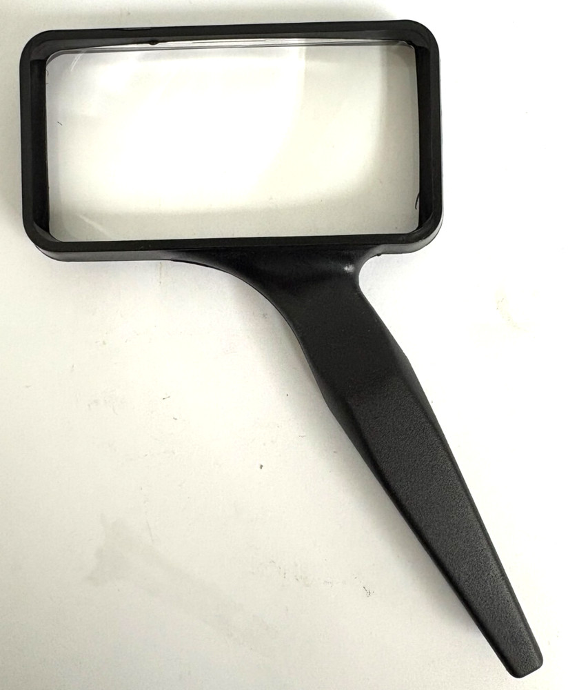 DONEGAN C-624 2" X 4" RECTANGULAR MAGNIFIER 2-1/4X MAGNIFIER AT 9" - USA