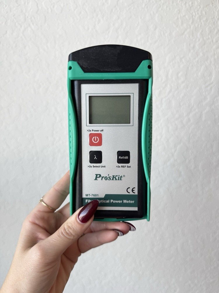 Eclipse Pro'sKit MT-7601 Fiber Optic Power Meter