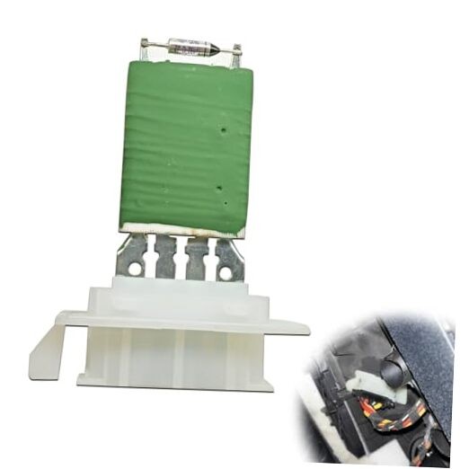 Temp Control Blower Motor Resistor Control Module Compatible with 1K0959263A