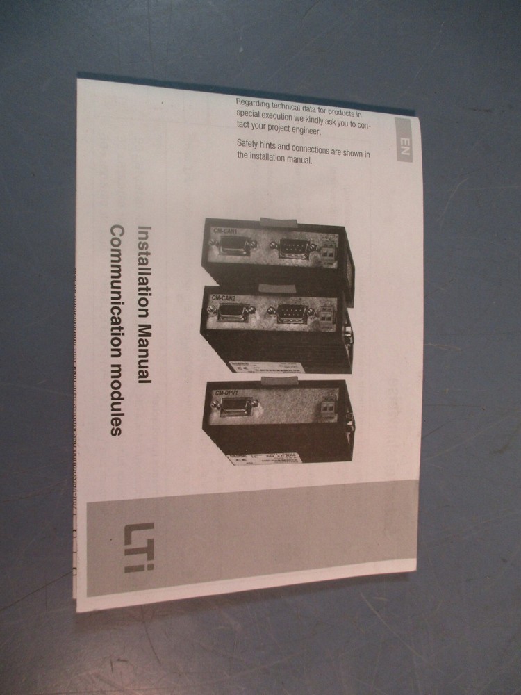 LTI Drive Communication Module CM-DPV1,3.1 NEW