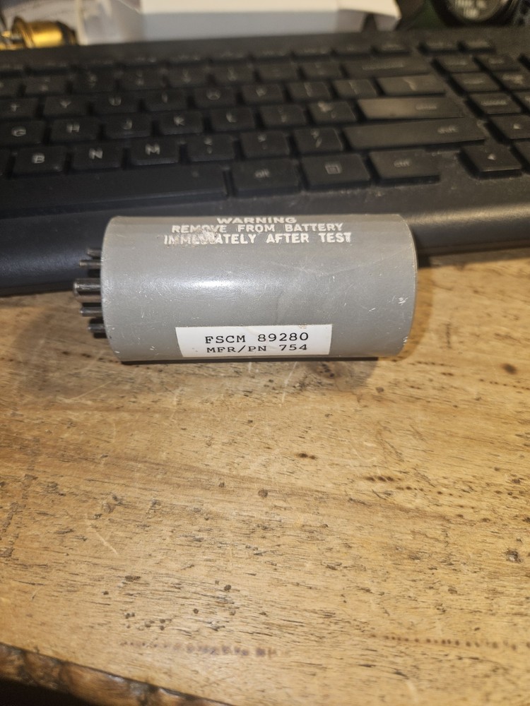 VINTAGE NOS U. S. ARMY ADAPTER CONNECTOR TEST U-240/PSM-13 FOR BA-297/U BA-377/U