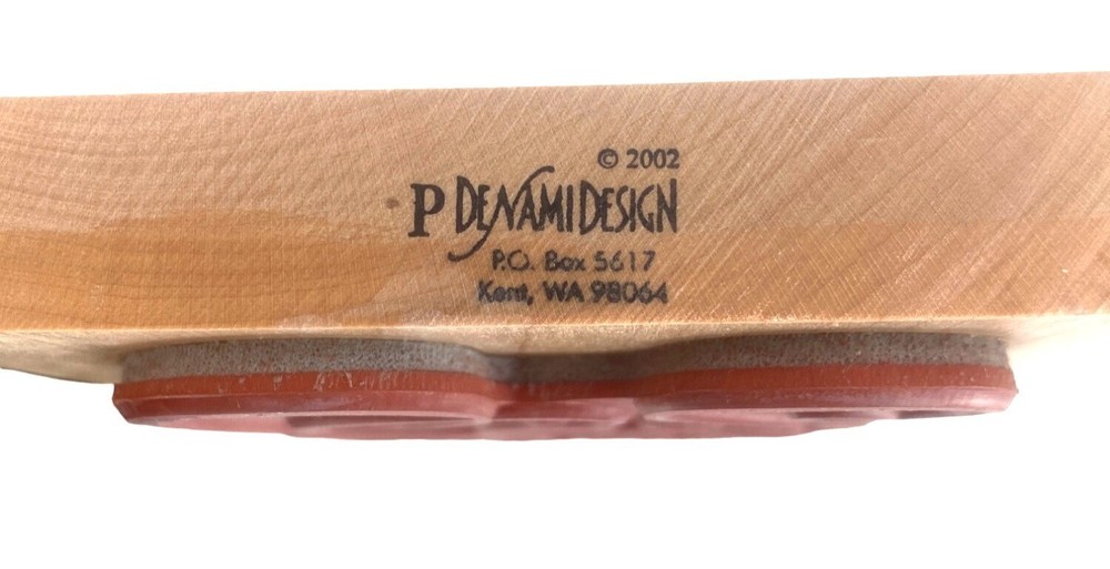 Decorative Wood-Mounted Rubber Stamp
