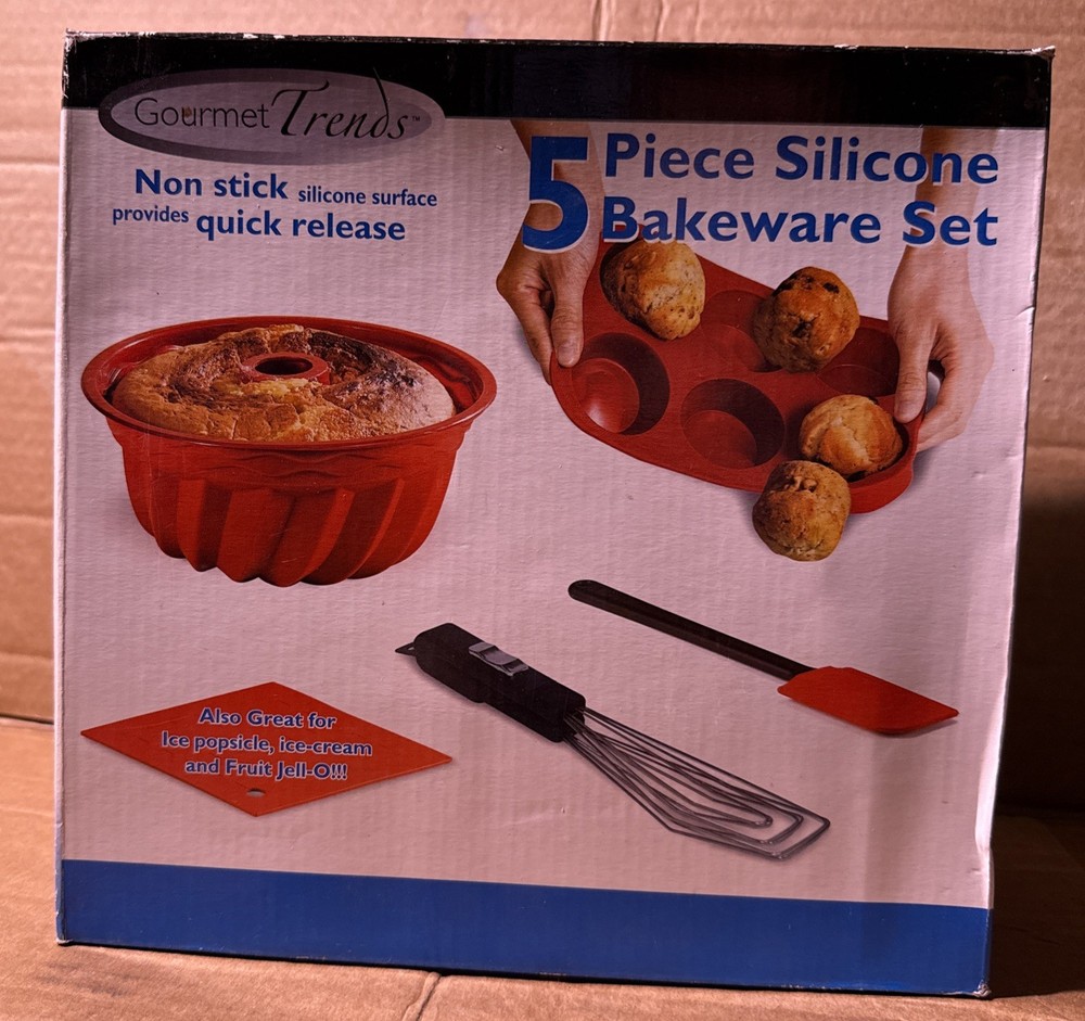 5 Piece Silicone Bakeware Set