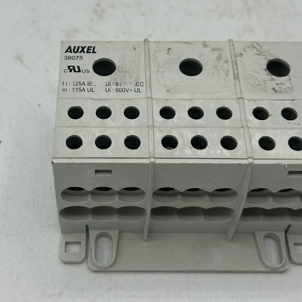 Altech Corp 38075 Power Distribution Block, 115 Amps, 3 Input, 18 Output