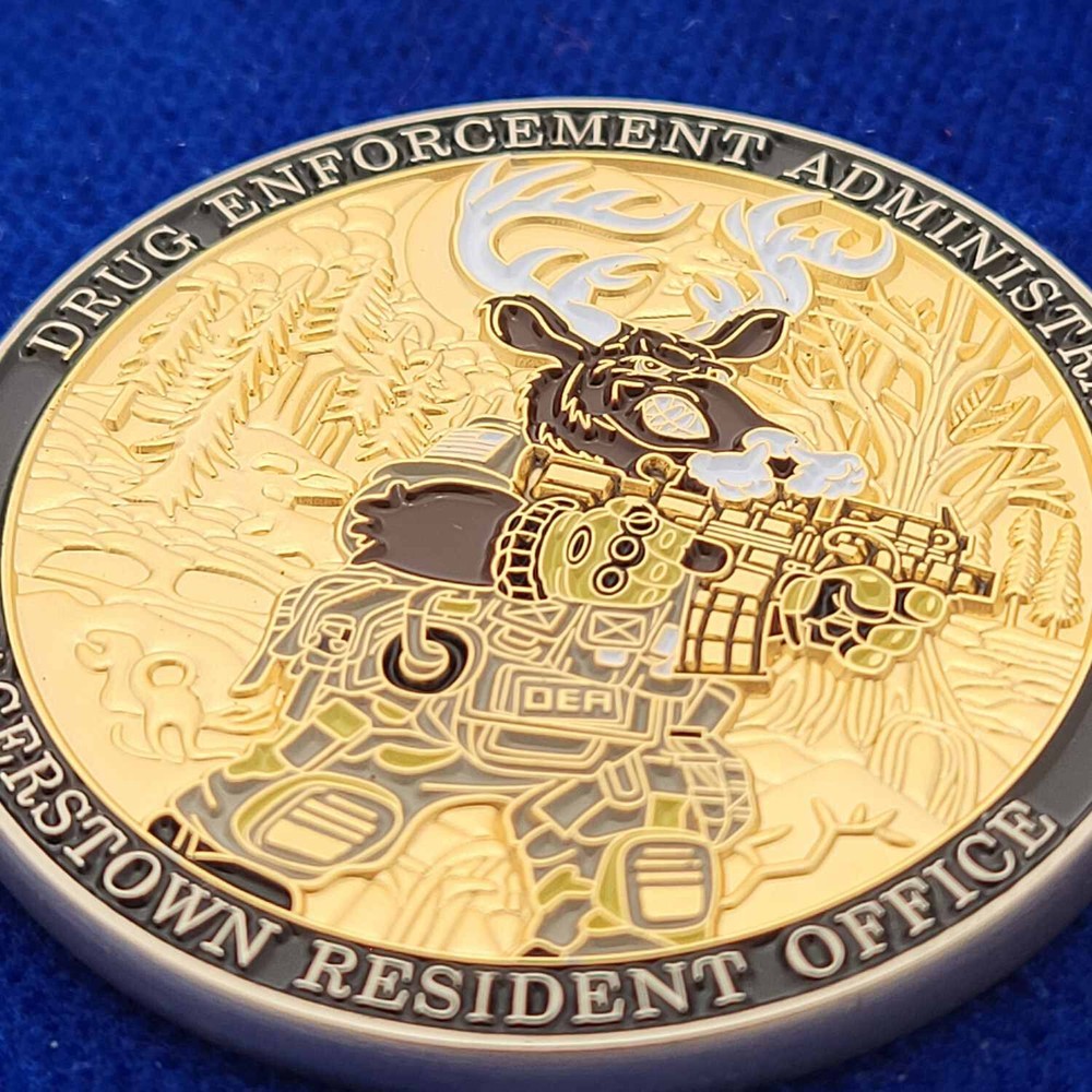 Challenge Coin DEA