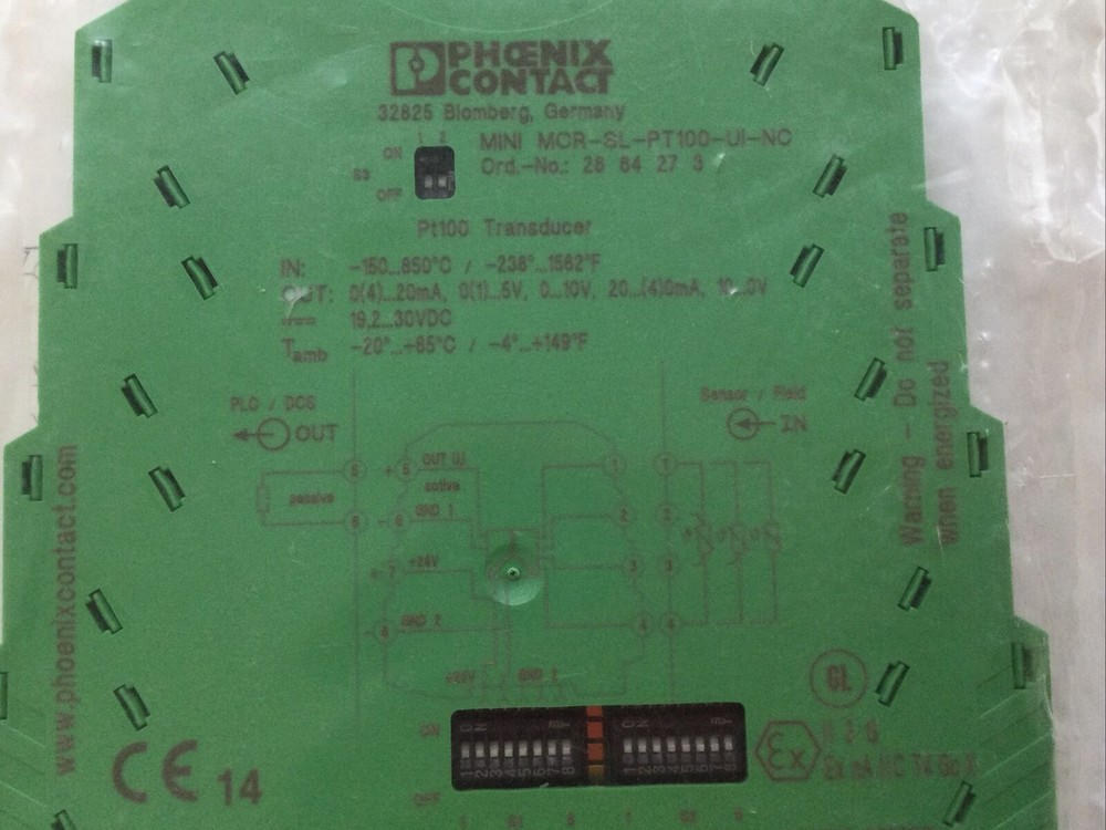 NEW PHOENIX CONTACT ANALOG SINGAL ISOLATOR 2864273