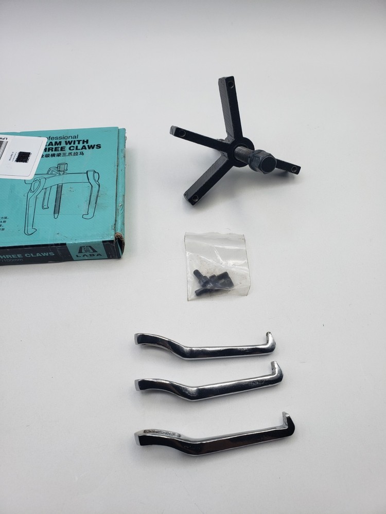 4" 2 Jaw 3 Jaw Gear Puller, Adjustable Bearing Puller, Reversible Removal Tool