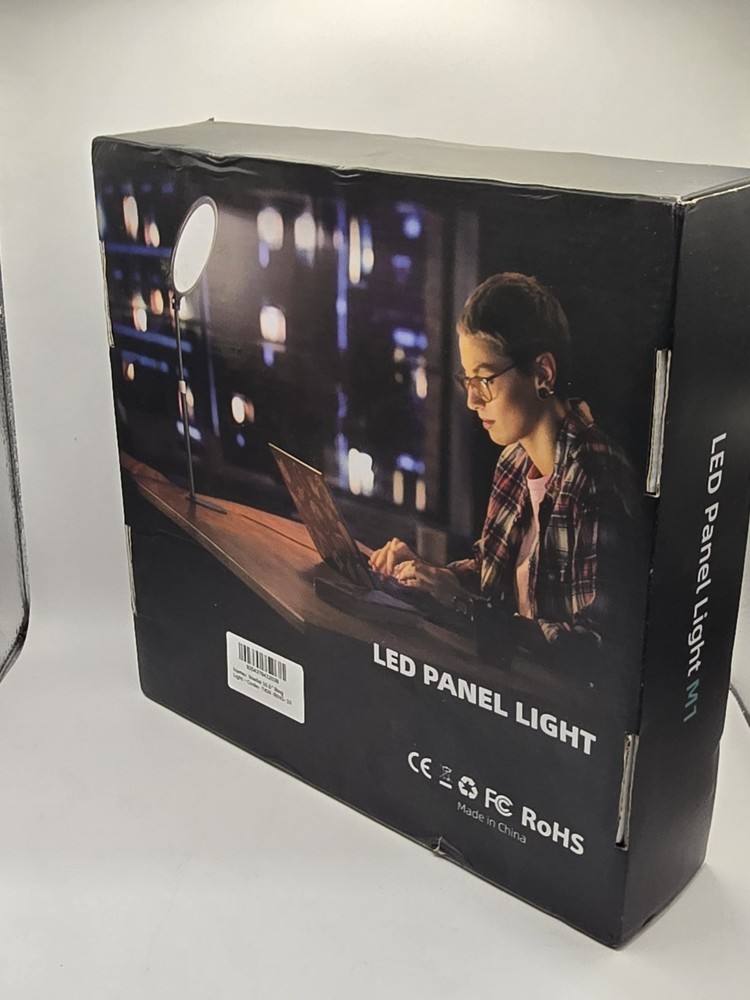 New LED Panel Light M1 Edge-Lit Adjustable Desk Lamp for Video Conferencing