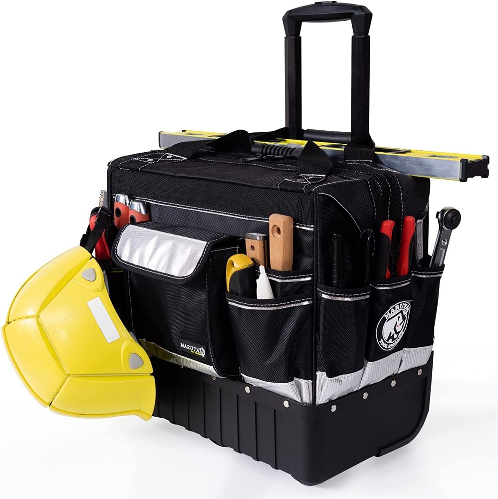 18'' Rolling Tool Bag with Wheels Storage Organizer Rolling Tool Tote,