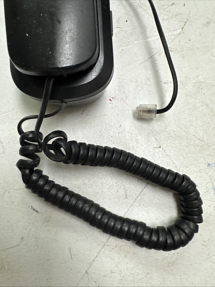 VTech Caller ID Display Wall Mount Corded Phone – Black - ECS