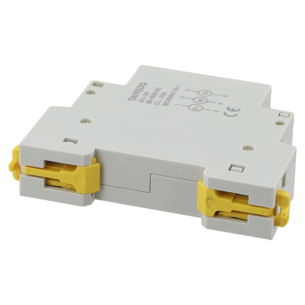 Digital Voltmeter BV3R Three Phase AC 50 500V For Din Rail Panel Mount