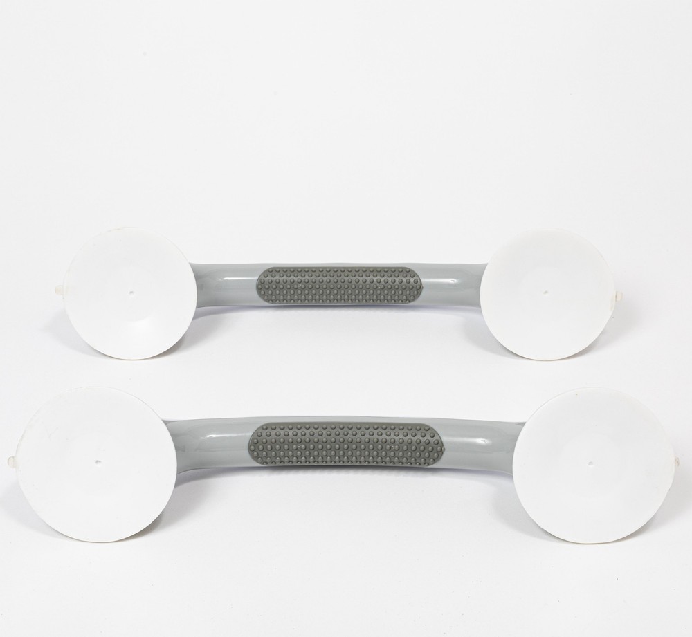 Grab Bars Bathroom Safety Support Handle Helping Handle Suction 2 Pack Portable
