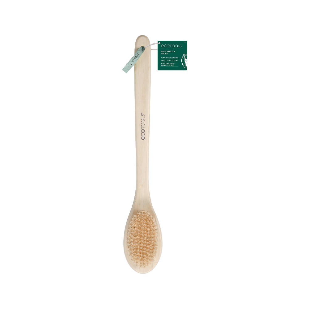 EcoTools Bath Bristle Brush, for Cleansing & Exfoliating, 1 Count