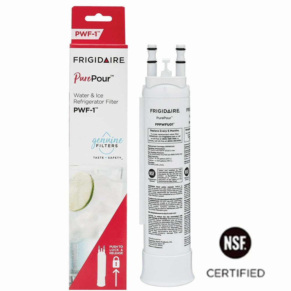 Frigidaire FPPWFU01 PurePour PWF-1 Refrigerator Water Filter-1PACK