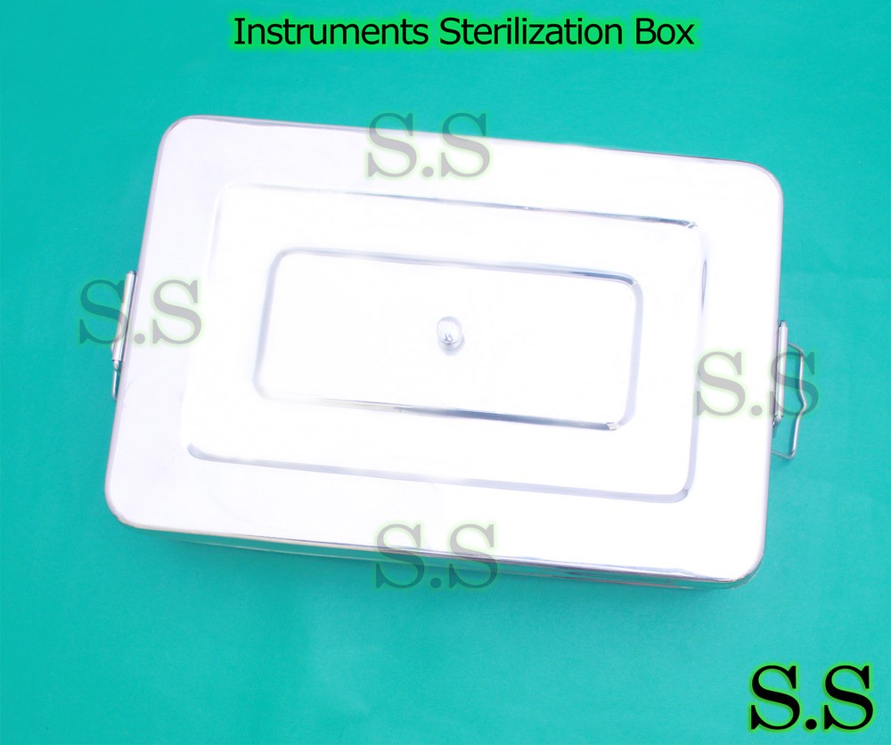 Instruments Sterilization Box 2"x 8"x12" Surgical Dental Sterilizing Instruments