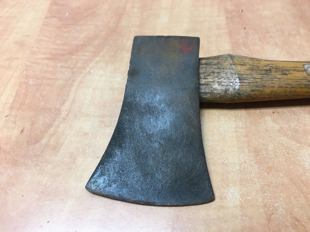 Vintage Single Bit Camp Axe Hatchet unbranded 2.25lbs & 14" long