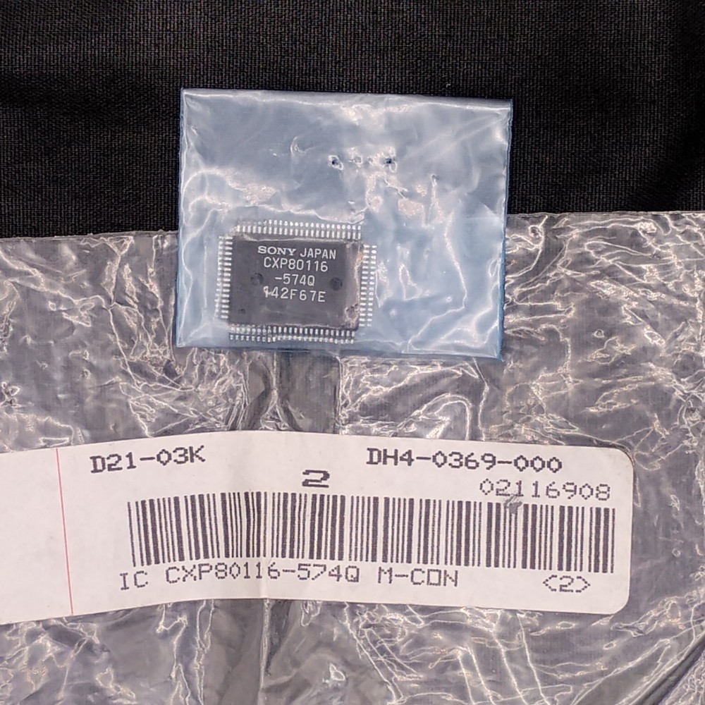 Sony CXP80116-574Q integrated circuit