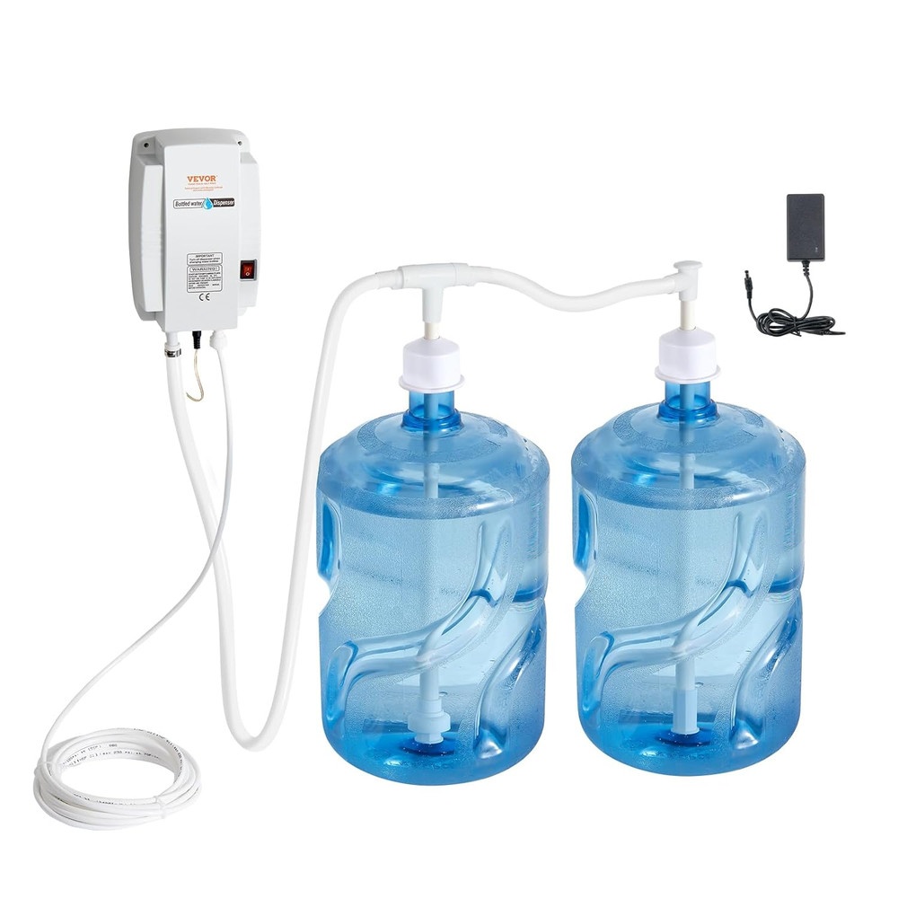 Bottled Water Dispenser Pump System, 2X5 Gallon Dispensing System, Automatic Ele