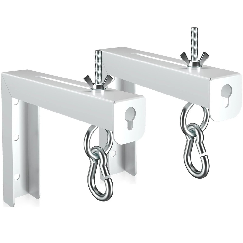 Universal Projector Screen Wall Mount Lbrackets Hanging Ceiling Mount 6 Inch Adj