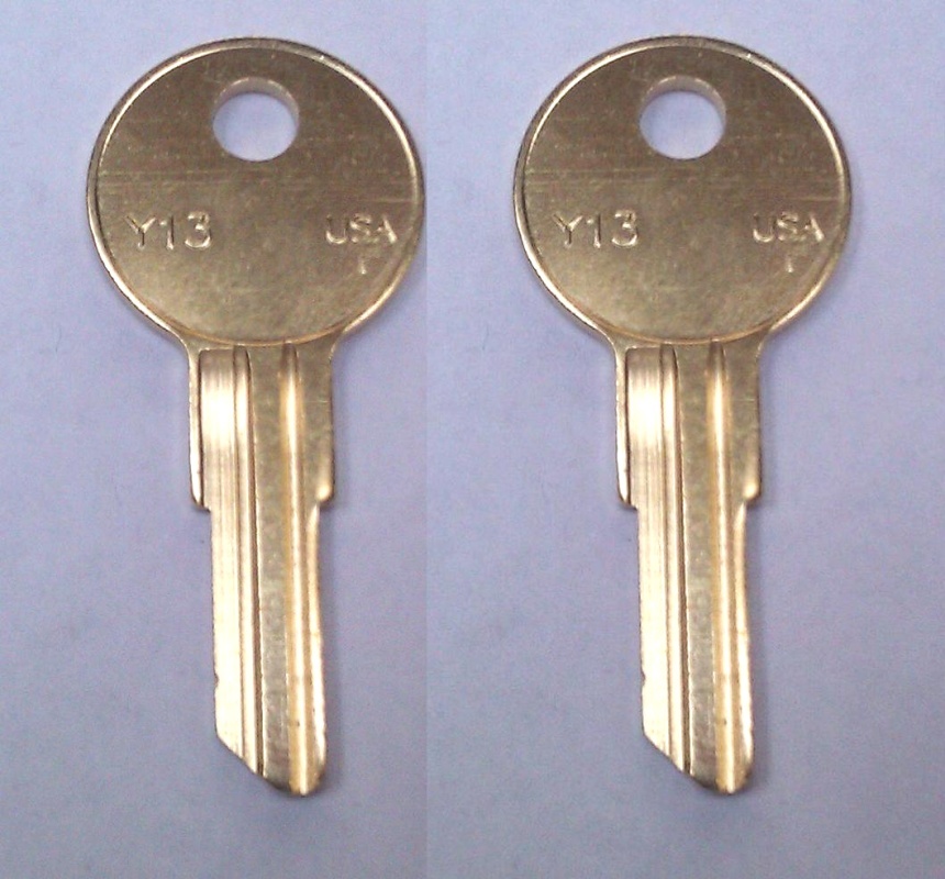(2) Lund Tool Box Replacement Keys Pre-Cut To Your Key Code CH501-CH750
