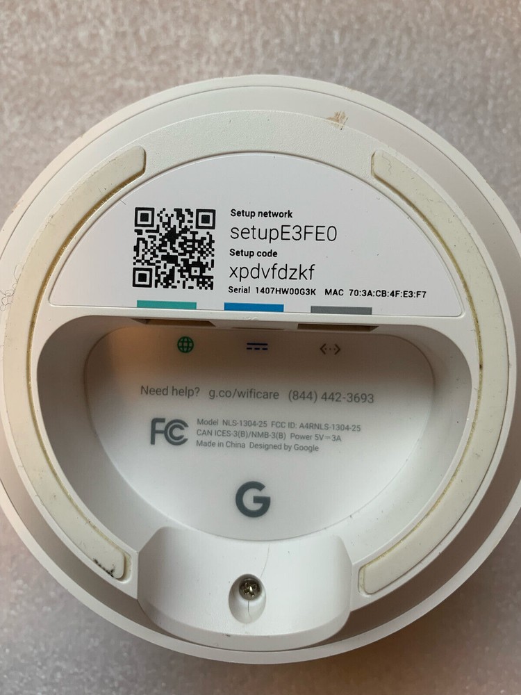 Google Wifi System Router NLS-1304-25