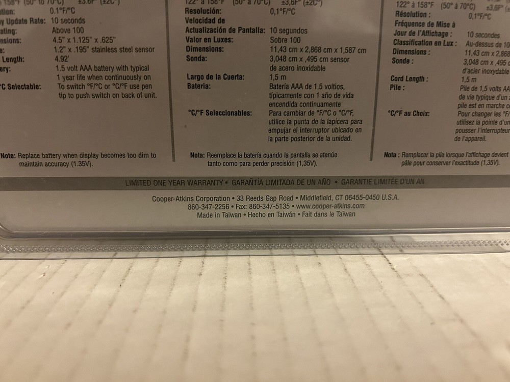 Cooper SP160 Digital Solar Panel Meter