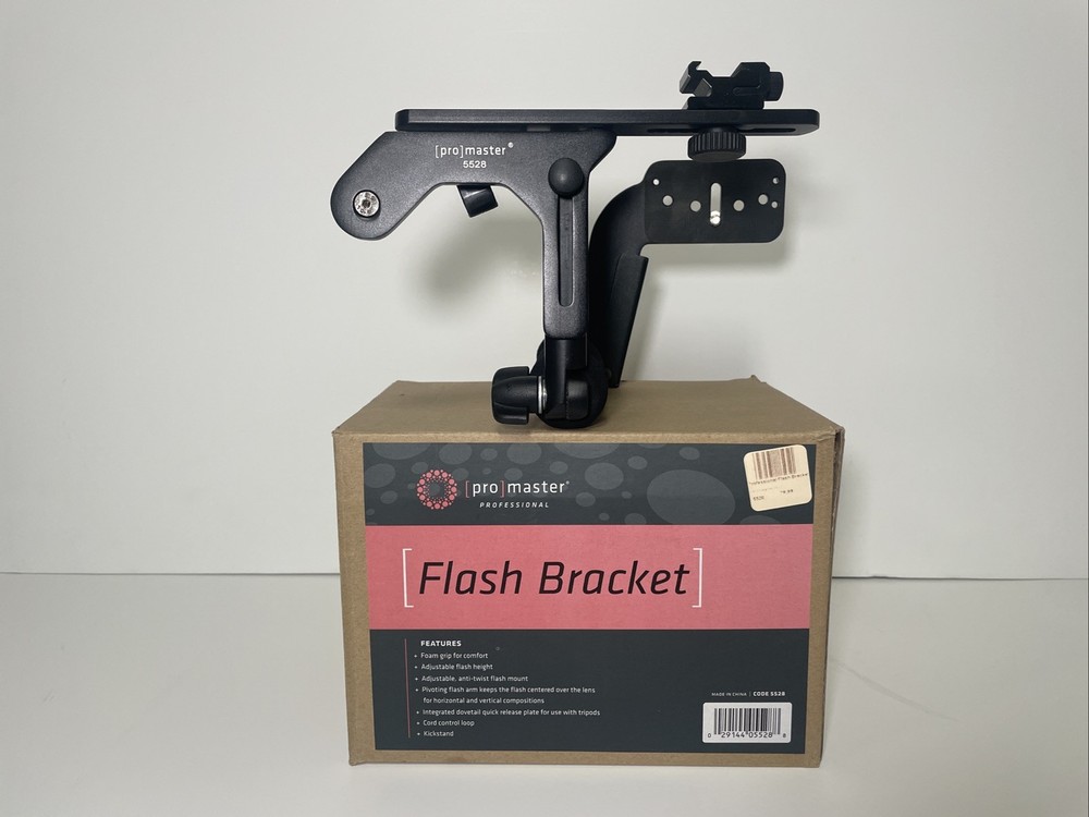 ProMaster Flash Bracket Pro w/ Dovetail Mount (#5528)