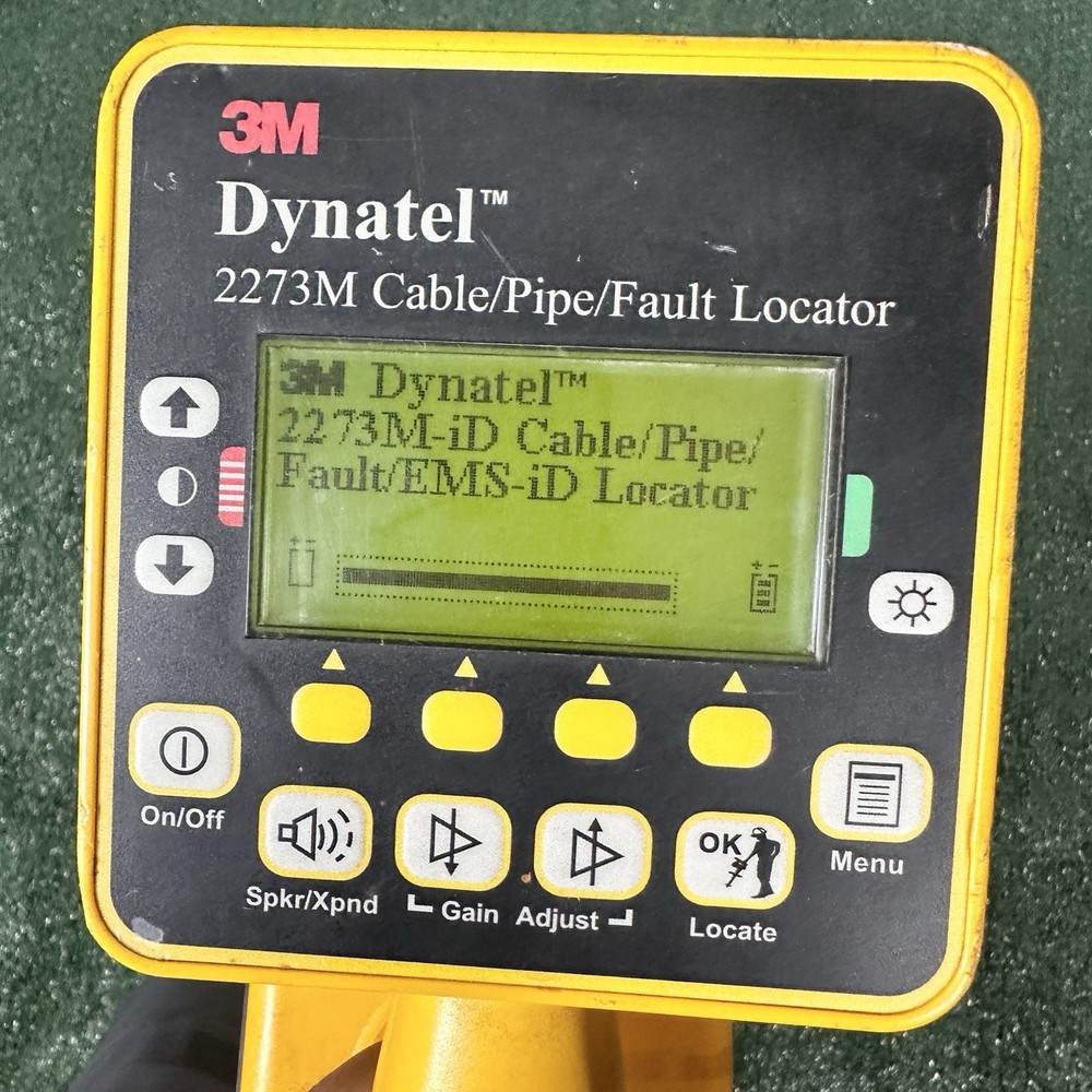 3M DYNATEL 2273M-iD EMS ADVANCED CABLE/PIPE/FAULT LOCATOR SET - TESTED WORKING
