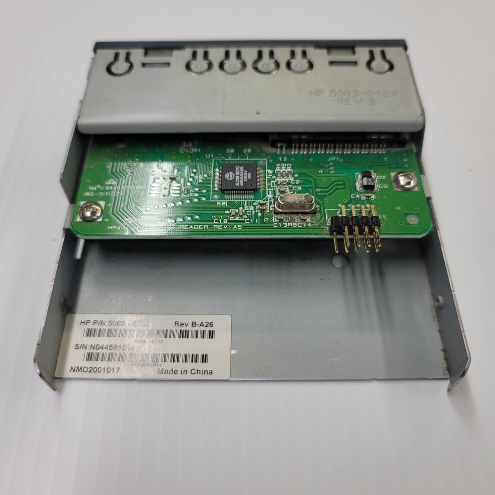 HP ID2004 Front Panel Card Reader 5069-6732 USB 2.0 CF SD MS SmartMedia XP Era