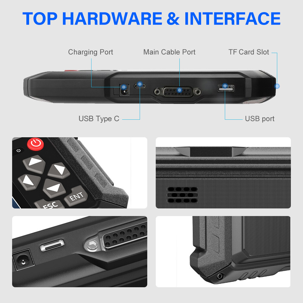 OBDPROG MOTO100 Motorcycle Diagnostic Reset Scanner E-CU Coding Scan Tool