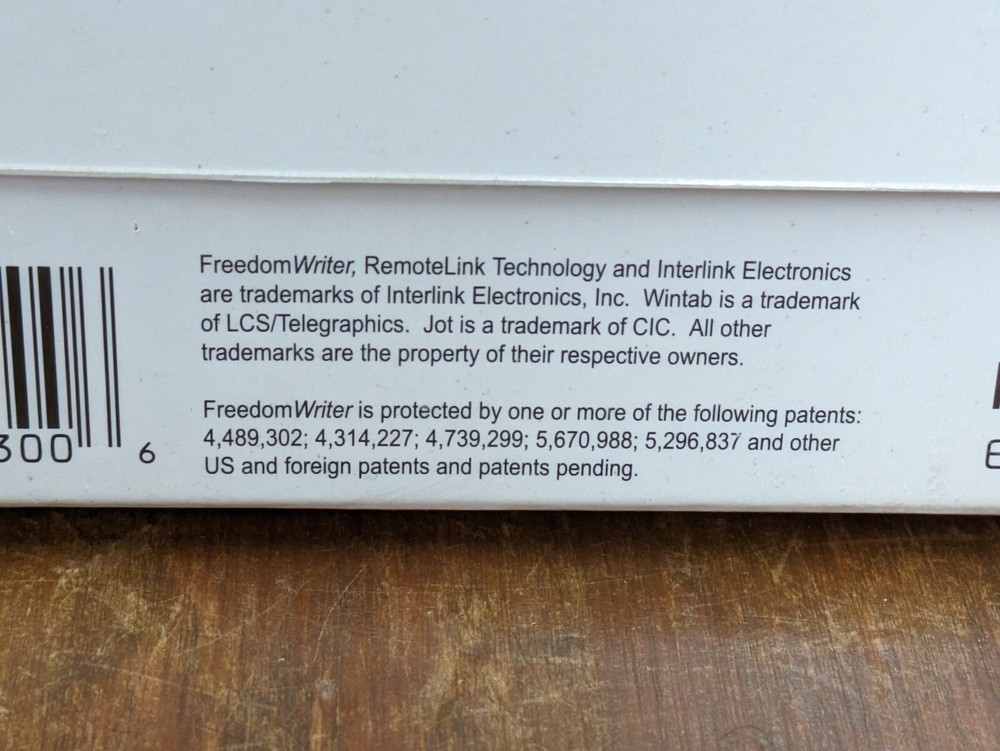 Interlink Freedom Writer Pro Vintage Electronic Presentation Device