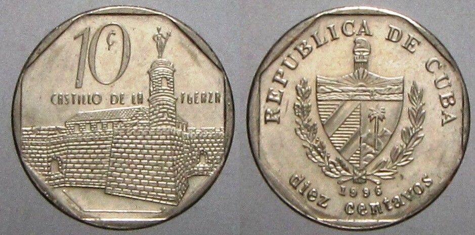 1996 10 CENTS KM 576.2