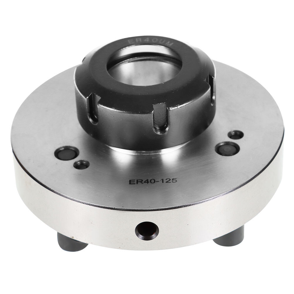 LABLT 125mm Diameter ER40 Collet Chuck Compact Lathe Tool Stud 5/8" For Milling