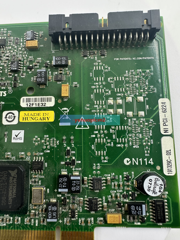 National Instruments NI PCI-6224 Analog Input Multifunction DAQ Test passed spot