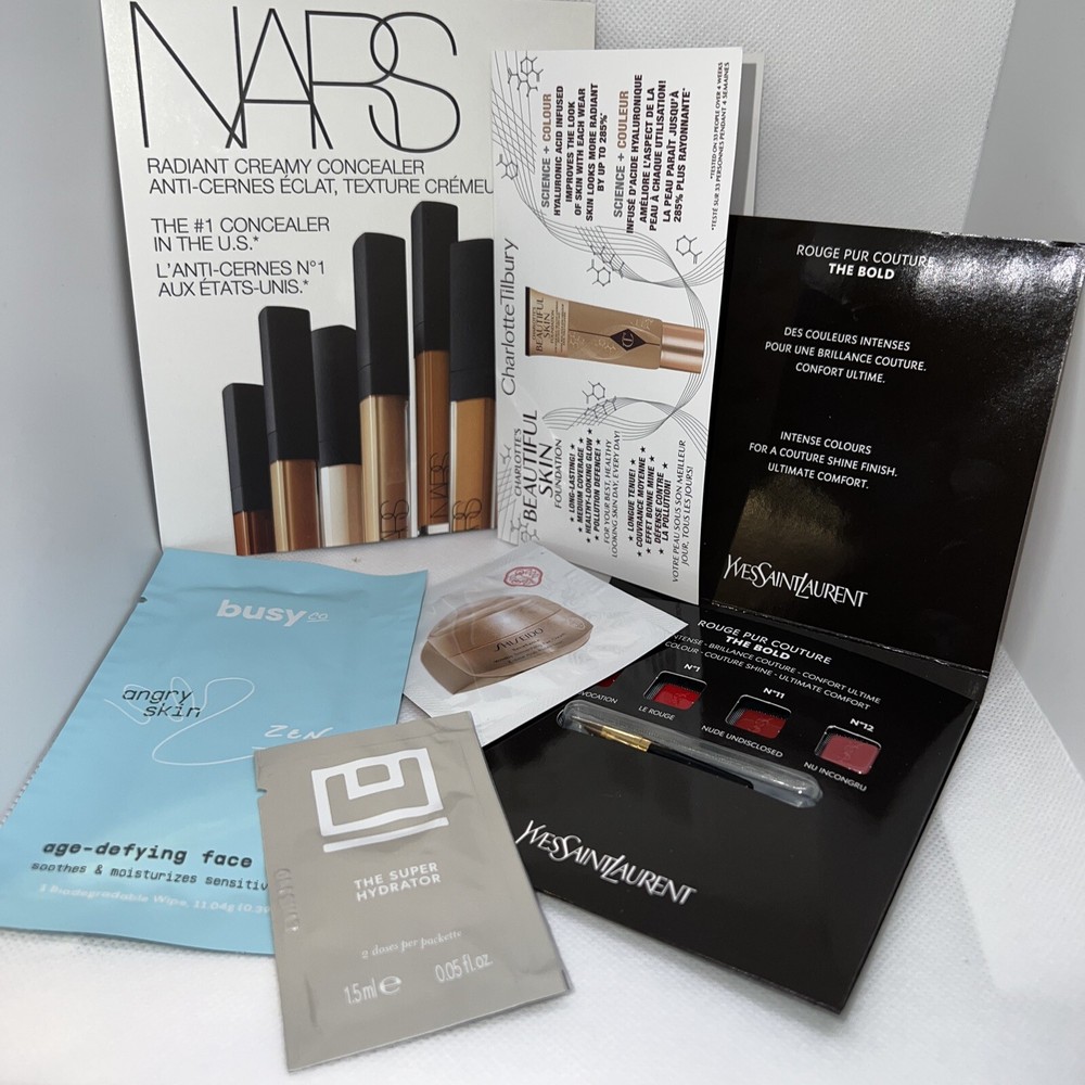 NEW 6 PCs High End Makeup/ Beauty /Cosmetics Sample Pack