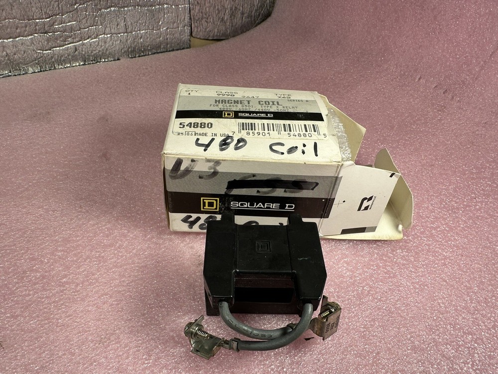 SQUARE D X62 COIL SERIES A 480 COIL