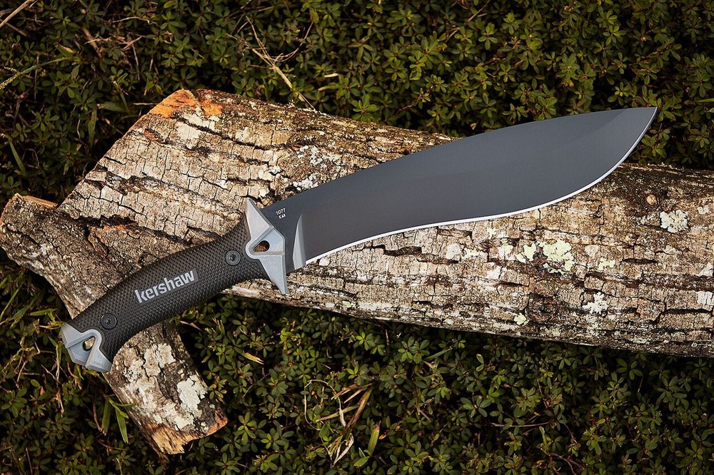 Kershaw 1077 Camp 10 Fixed 10" Carbon Steel Blade