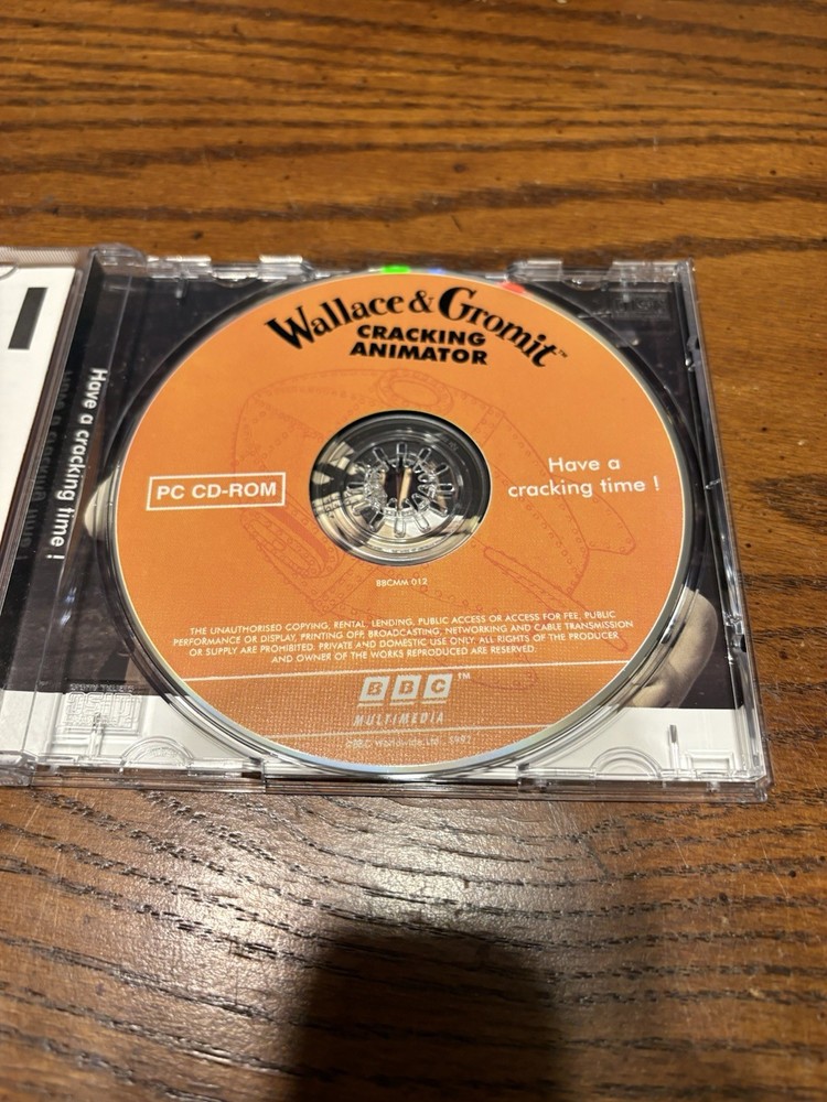 Wallace & Gromit Cracking Animator CD-ROM Game