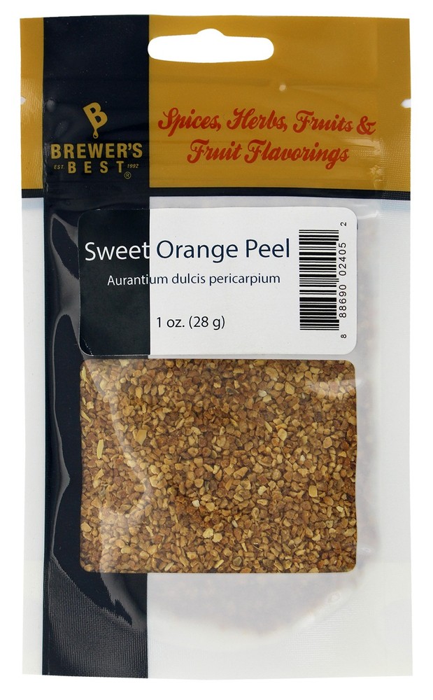 Sweet Orange Peel- 1 oz Beer Making Additive