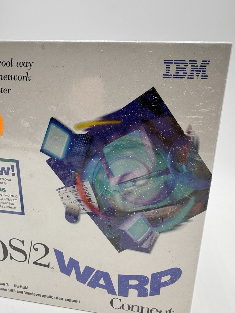 IBM OS/2 Warp Connect Version 3 CD-Rom Vintage Computer Software (NOS)