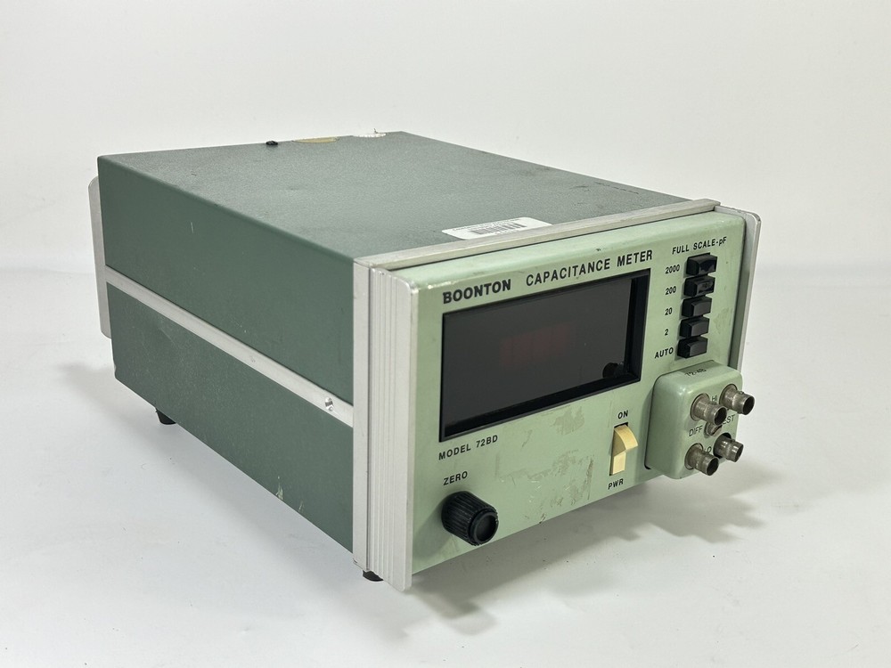 Boonton Electronics ~ Capacitance Meter ~ Model 72BD ~ Power On / UNTESTED