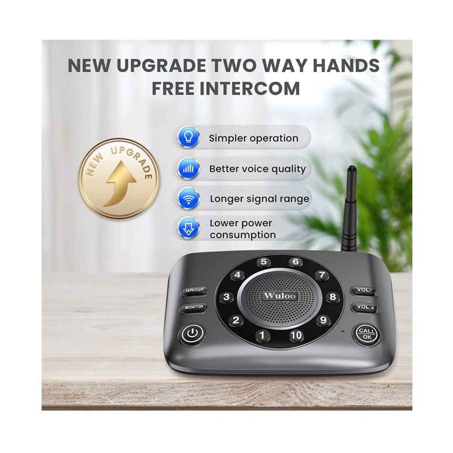 Wuloo Wireless Intercom System