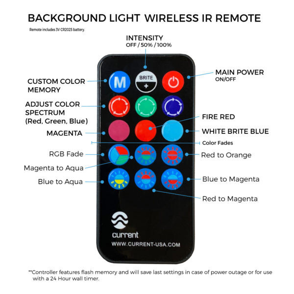 72" Serene Background LED Light Kit (3154) - Current USA