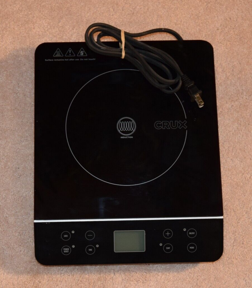 Portable Induction Cooktop, Electric Hot Plate, Programmable Single Burner