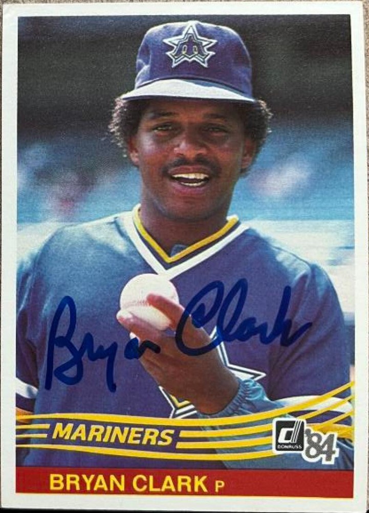 Bryan Clark Autographed 1984 Donruss #562