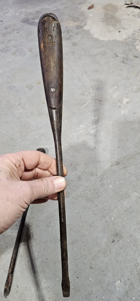 4 Heavy Duty Vintage Full Tang Split Handle Screwdriver