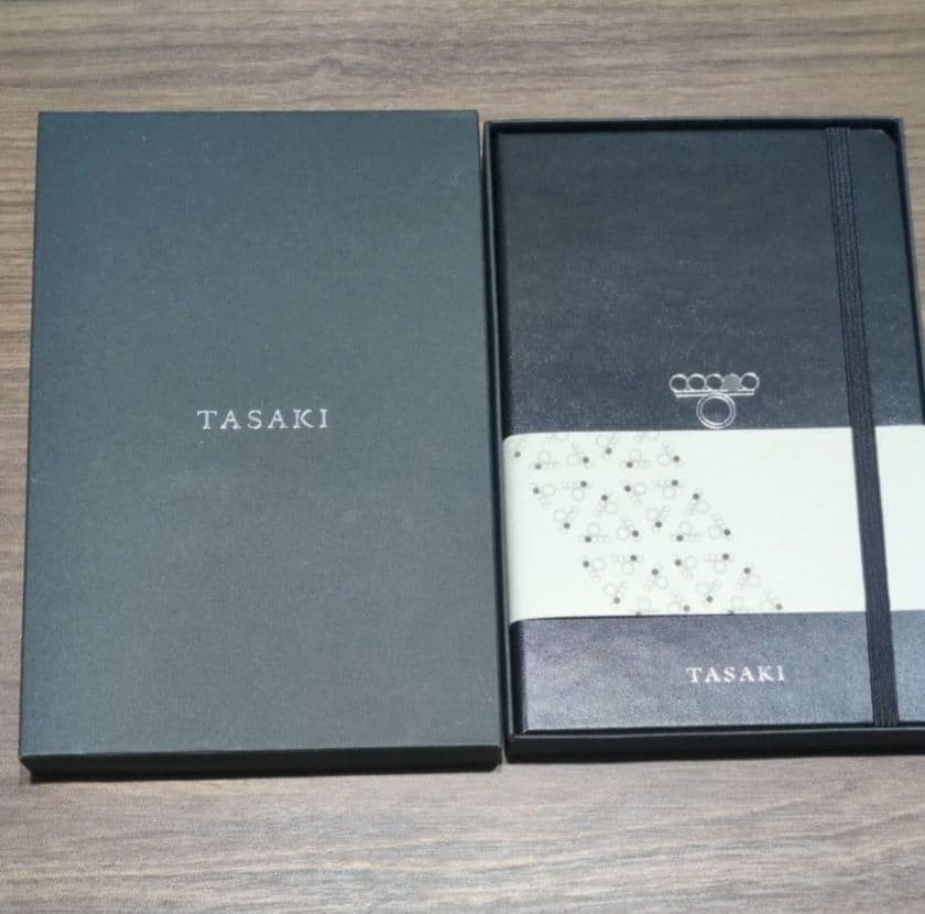 TASAKI Moleskine notebook