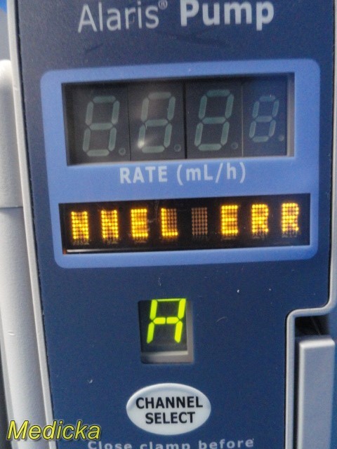 2 X Model 8100 IV Infusion Pump Modules | Channel Error | Software Issue ~ 38377