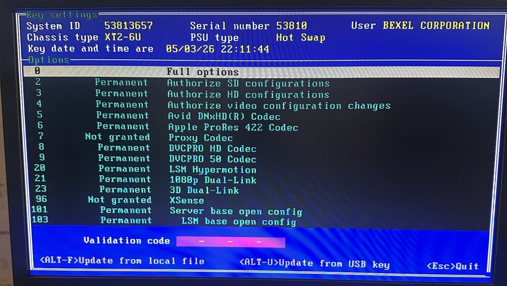 EVS XT2 6 Channel record/playback HD/SD server